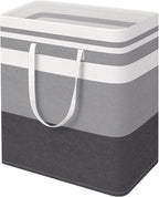 HomeHacks Large Laundry Basket, Waterproof, Freestanding Laundry Hamper by HomeHacks