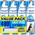 PetLovers Extra Sticky Floor Lint Roller 4 Pack of Refills Only by PetLovers