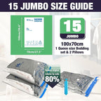 HIBAG 15 Jumbo Vacuum Seal Bags - Image 2