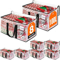 Clear Heavy Duty Extra Large Moving Bags, Reinforced Handle and Double Zipper by RoomHacks