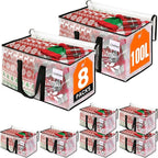 Clear Heavy Duty Extra Large Moving Bags, Reinforced Handle and Double Zipper by RoomHacks