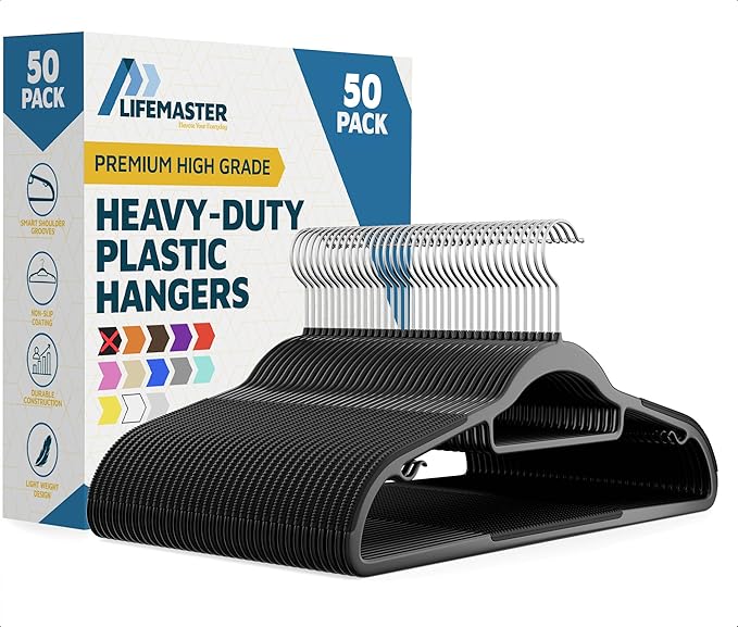 Lifemaster Versatile Clothes Hanger Set by LIFEMASTER