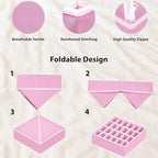 Simple Houseware 4-Pack Drawer Organizer Set - Image 5