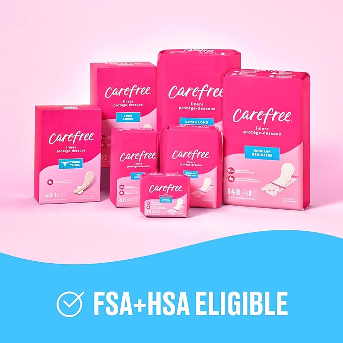 Carefree Panty Liners, Regular Liners - Image 11