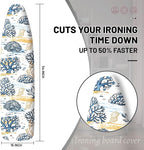 Extra Thick Ironing Board Cover and Pad, 15x54 Ironing Board Cover, Resist - Image 2