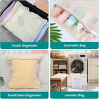 4Pcs Durable Cotton Mesh Laundry Bags - Image 6