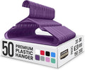 Utopia Home Plastic Hangers 50 Pack by UTOPIAHOME