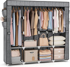 VTRIN Portable Closet for Hanging Clothes 67 Inch Wide Large Capacity Portable by VTRIN