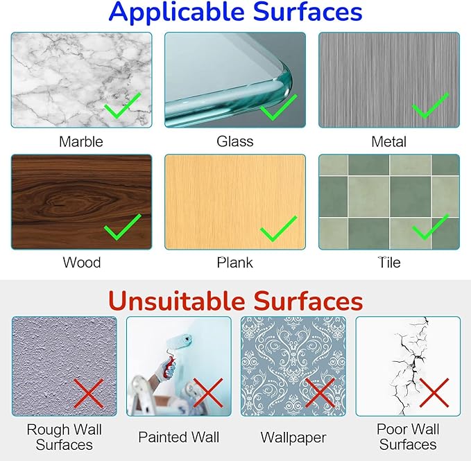 Large Adhesive Hooks, Transparent Waterproof Oil-Proof and Rustproof, Towel and - Image 6
