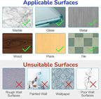 Large Adhesive Hooks, Transparent Waterproof Oil-Proof and Rustproof, Towel and - Image 6