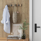 Coat Hooks Wall Mounted, Wooden Hat Rack - Image 2