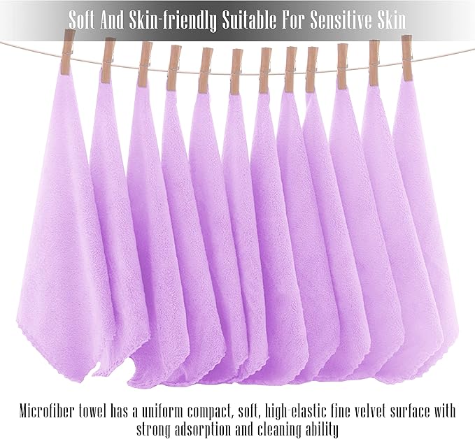 TENSTARS 12 Pack Premium Washcloths Set - Image 4