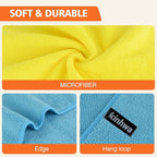 KinHwa Kitchen Washcloths for Dishes Absorbent Microfiber Dish Cloths Quick Dry - Image 7