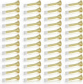 Ravinte Door Stoppers, 48 Pack Gold Spring Door Stops by Ravinte