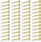 Ravinte Door Stoppers, 48 Pack Gold Spring Door Stops by Ravinte