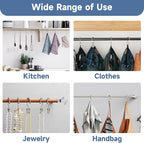 Titanker Shower Curtain Hooks Rings, Rust Resistant Metal Double Glide Shower - Image 4