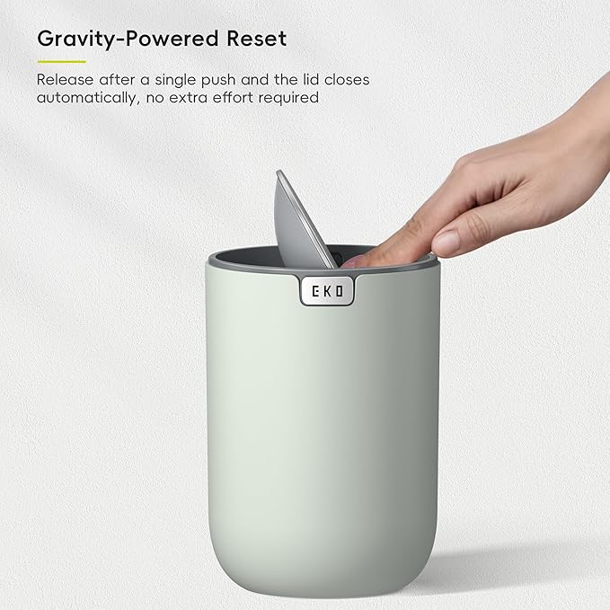 EKO Fandy 0.4 Gal/1.5L Mini Tabletop Trash Bin - Image 8