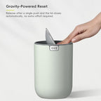EKO Fandy 0.4 Gal/1.5L Mini Tabletop Trash Bin - Image 8