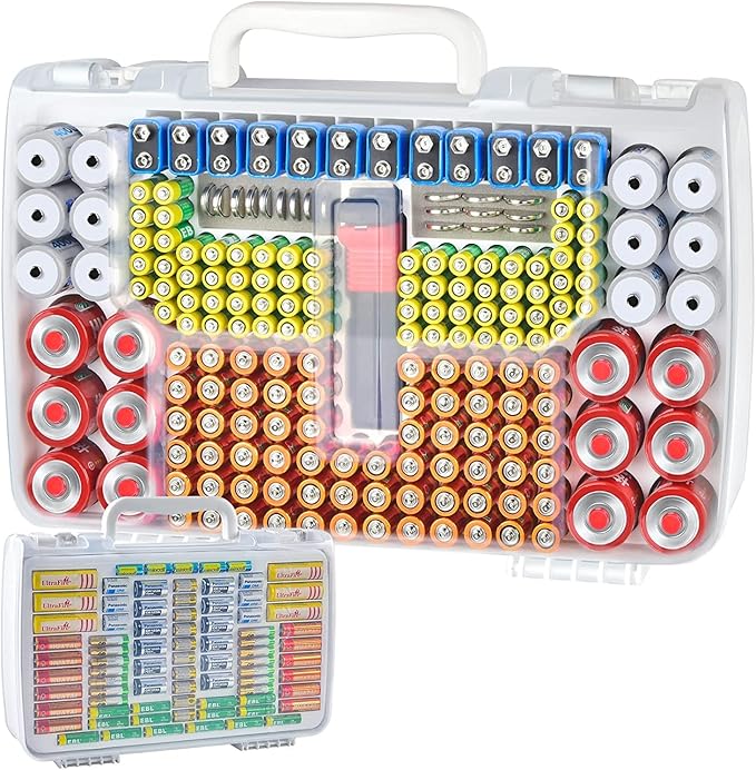 Battery Organizer Storage Case by XUERDON