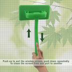 MyLifeUNIT Mesh Screen Cleaner, Detachable Window Screen Cleaning Brush Washing - Image 2