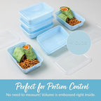 Bentgo Prep - 20-Piece 1-Compartment Reusable Meal Prep Containers - Image 6