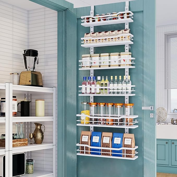 Over The Door Pantry Organizer，6-Tier Over The Door Organizer by Unknown