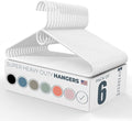 Neaties Super Heavy Duty Clothes Hangers 6 Pack – Made in The USA - 10lb by NeatiesHangers