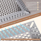 Not Moving Shower Drain Hair Catcher, Effective Hair Catcher Shower Drain - Image 4