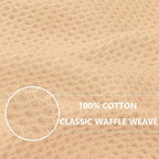 Homaxy 100% Cotton Waffle Weave Kitchen Dish Towels, Ultra Soft Absorbent Quick - Image 2