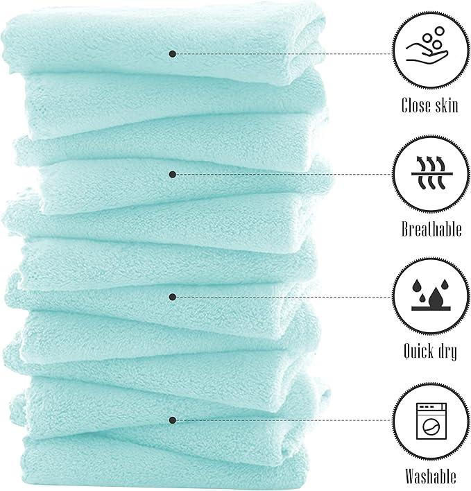 TENSTARS 12 Pack Premium Washcloths Set - Image 5