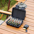 24 Slots CR2 CR123 CR123A Lithium Battery Organizer Case, IP67 Waterproof Hard - Image 7
