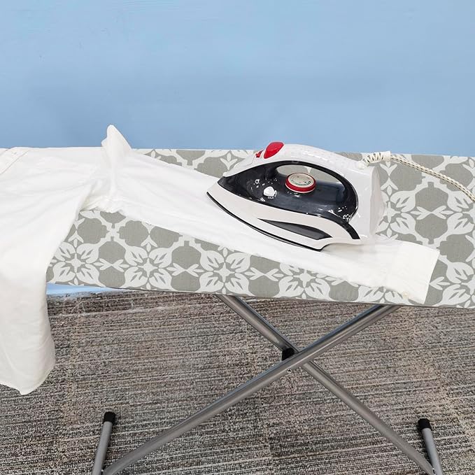 Ironing Board Cover and Pad, Thick Padding, Elastic Edge, Silicone Coated - Image 7