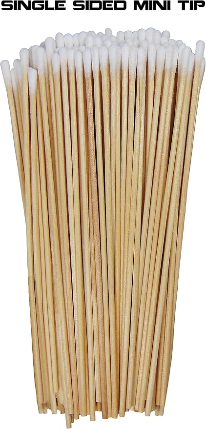 Type-III 100pc Gun Cleaning 6 Inch Double Sided Cotton Swabs - Image 2