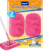 Reusable Microfiber Mop Pads Compatible by KEEPOW