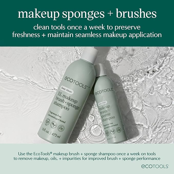 EcoTools Makeup Brush Cleansing Pad, Brush Cleaner Mat - Image 8