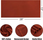 Kitinjoy 100% Cotton Waffle Weave Kitchen Hand Towels - Image 2