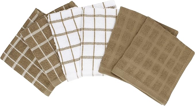 Ritz Terry Check Dish Cloth Set: Highly Absorbent & Super Soft - Image 2