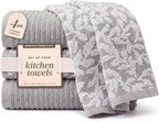MosJos Kitchen Towels, Cotton Hand Towels, 18 x 28 Kitchen Linens by MosJos