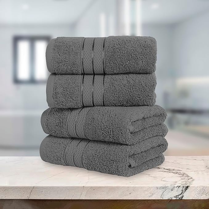 Elegant Comfort Three Line Popcorn Towel Set - Image 7