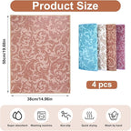 4pcs microfiber dish drying mat dish drying mats - Image 2