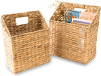 KOLWOVEN Wicker Hanging Storage Baskets, Mail Baskets - Image 6