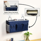 2pcs Large Wall Hanging Storage Bag, Door Closet Linen Fabric Pockets Organizer - Image 4