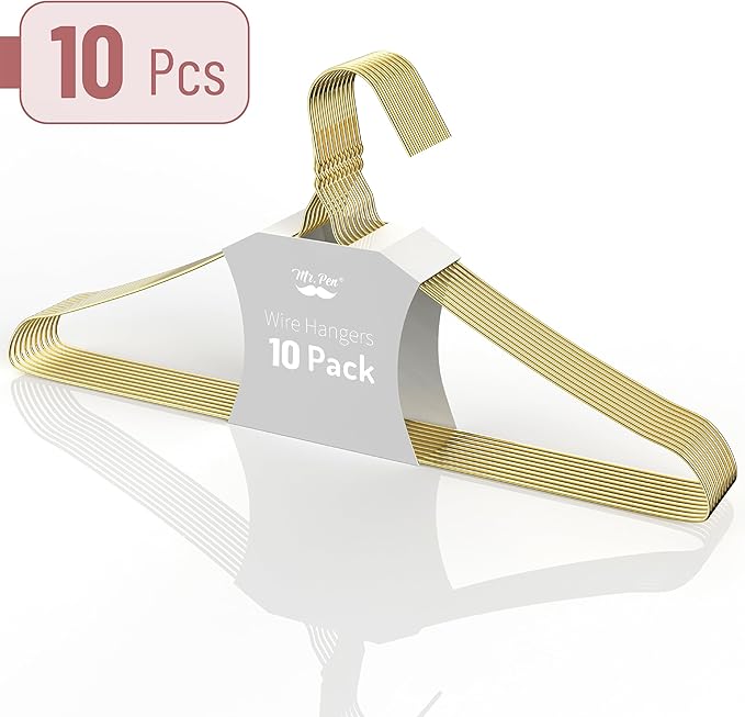 Mr. Pen Gold Metal Hangers - Image 2