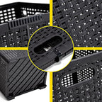 42L Collapsible Plastic Laundry Baskets, Foldable Laundry Hamper - Image 3