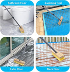 Floor Scrubber Brush with Long Handle - Image 8