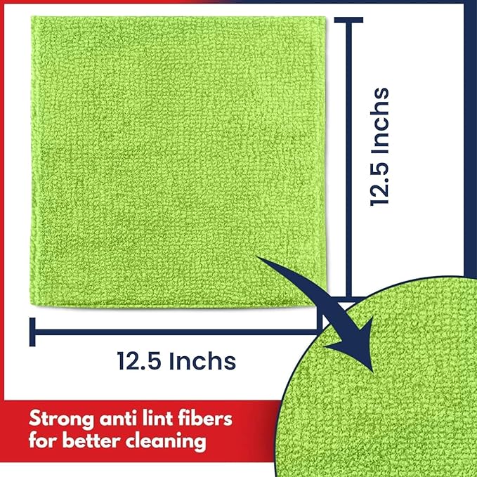 USANOOKS Premium 300GSM Microfiber Cleaning Cloth - Image 2