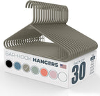 Neaties Plastic Hangers 30 Pack – Made in The USA – 6lb Capacity Standard by NeatiesHangers