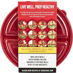 GoodCook Meal Prep Containers Set Microwave & Dishwasher-Safe Round Food - Image 8
