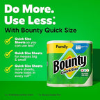 Bounty Quick Size Paper Towels, 8 Family Rolls - Image 2