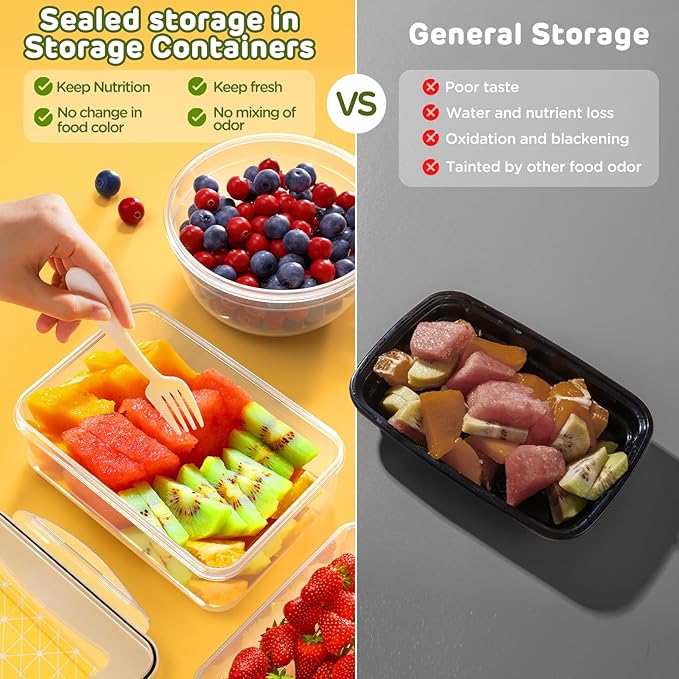 40 PCS Food Storage Containers - Image 5
